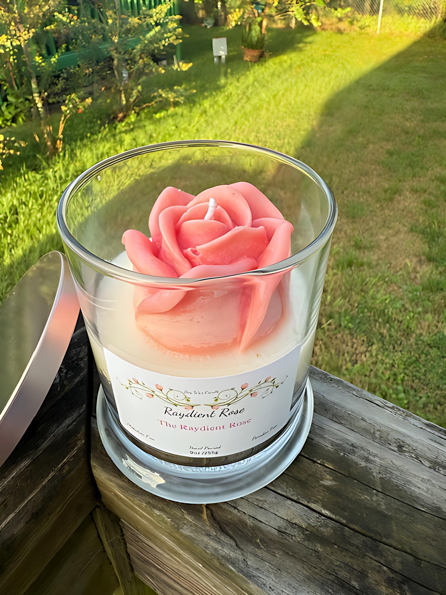 The Raydient Rose - our signature candle