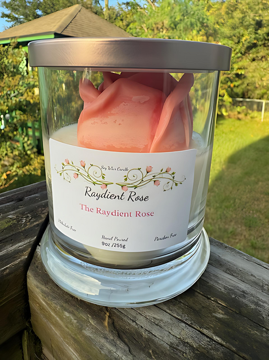 The Raydient Rose - our signature candle