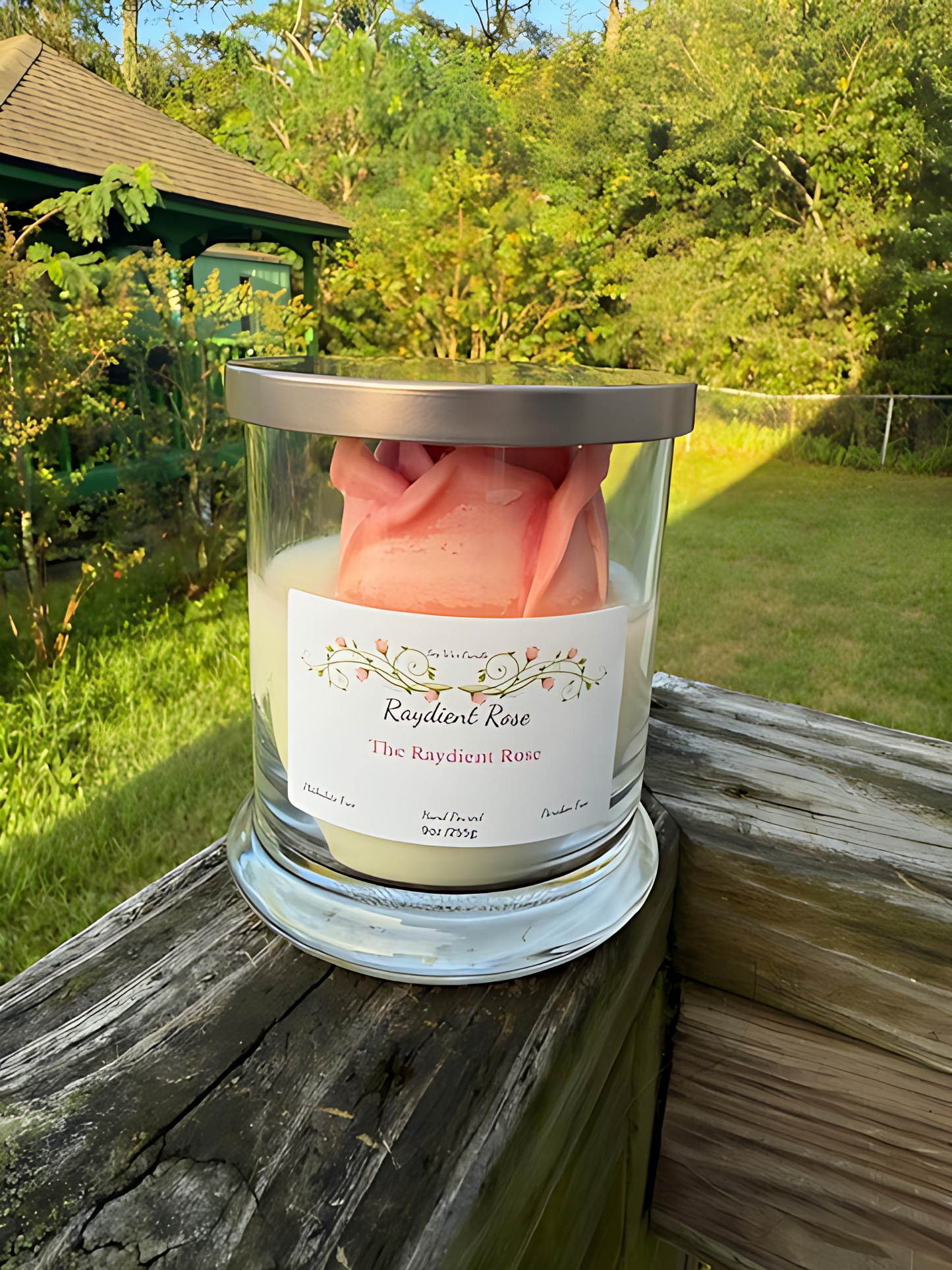 The Raydient Rose - our signature candle