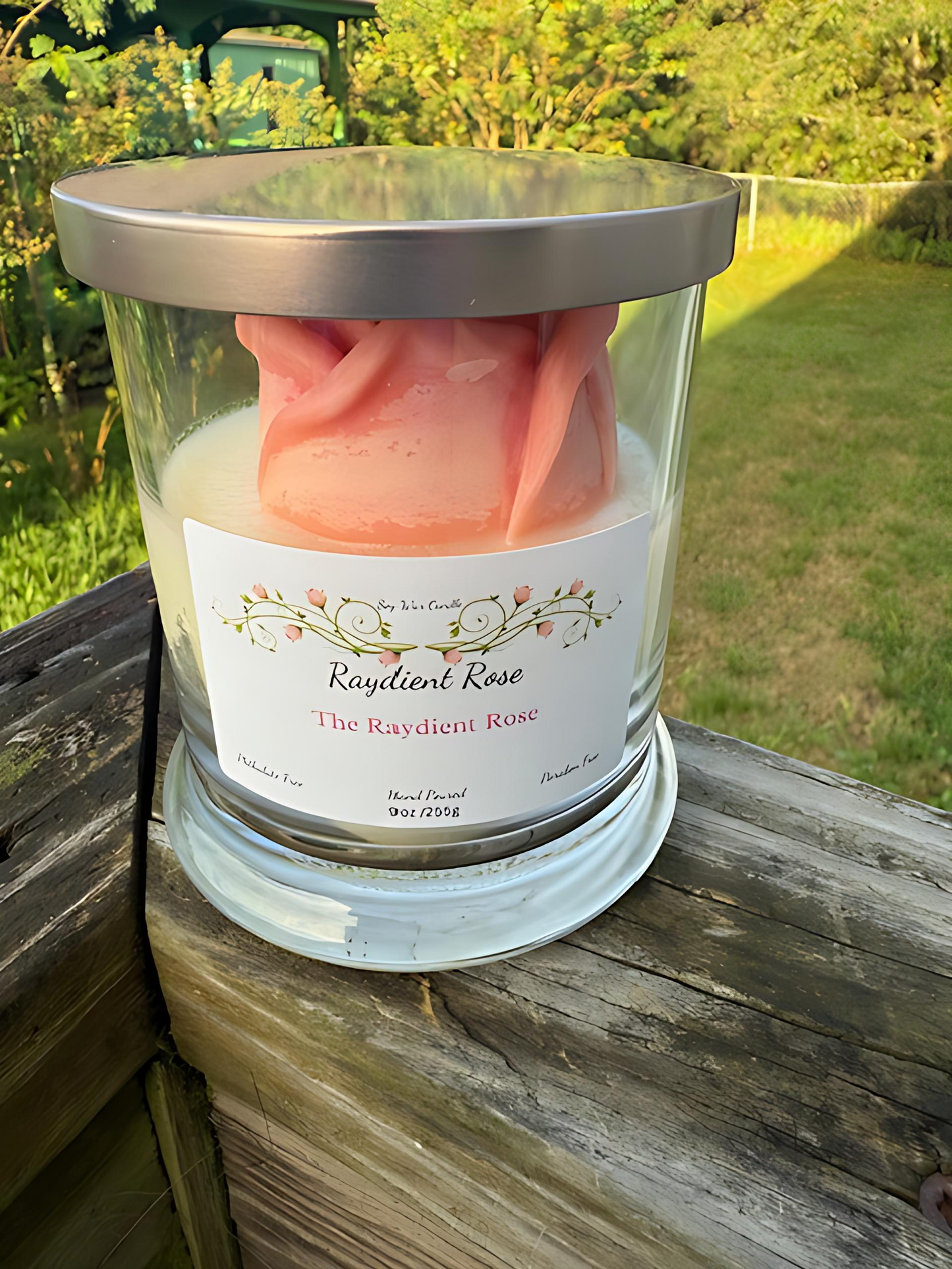 The Raydient Rose - our signature candle