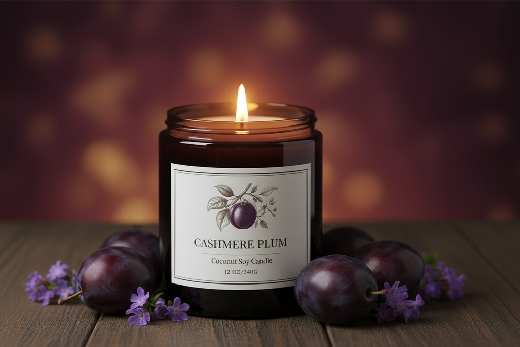 Cashmere Plum 12oz - Close Up
