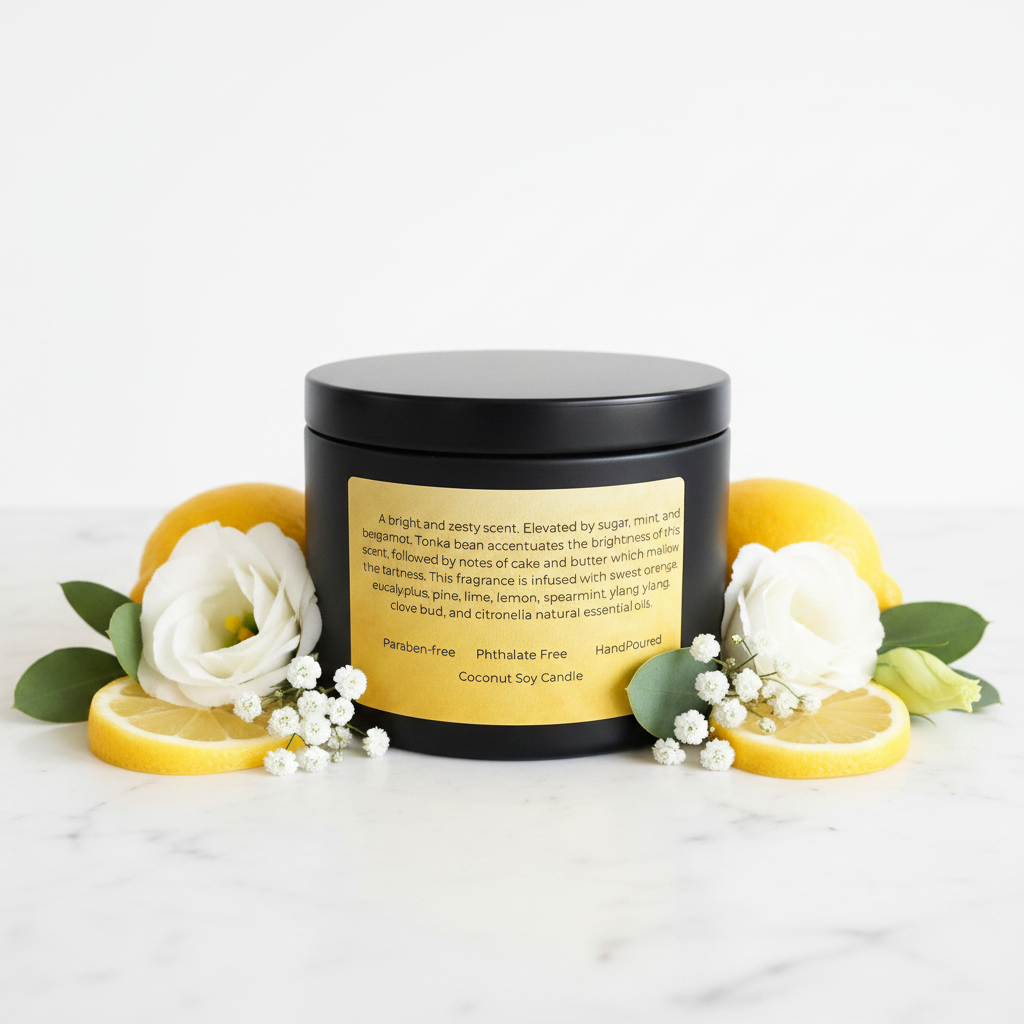 Whipped Limoncello Back Label Shot